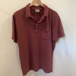 Faherty sunwashed cotton polo
